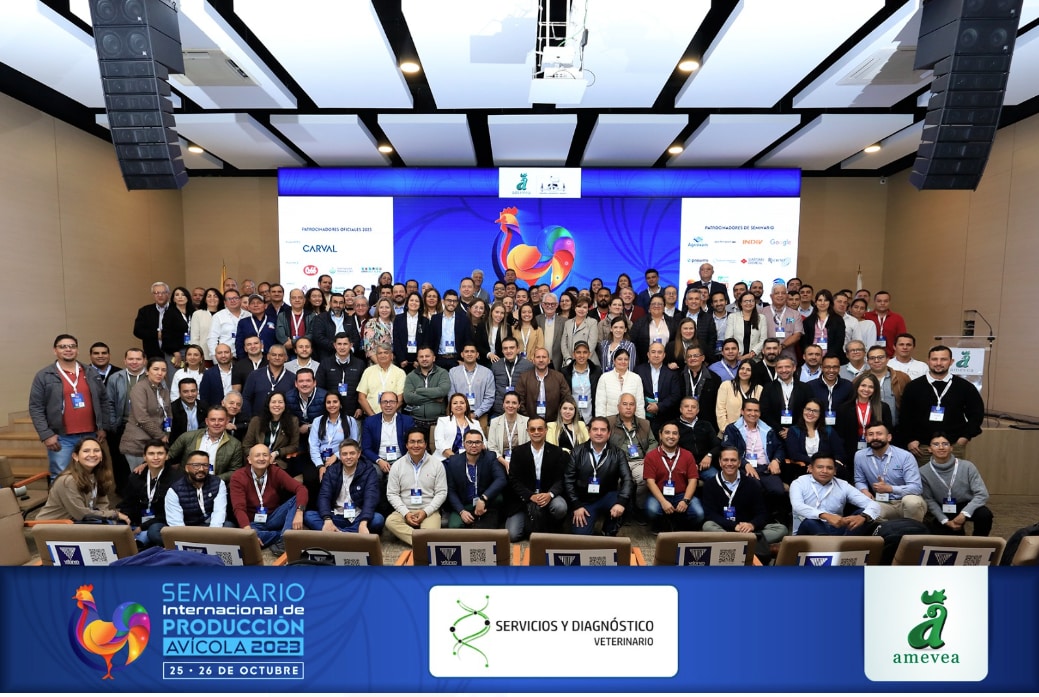 Attendees at AMEVEA Colombia October 2023