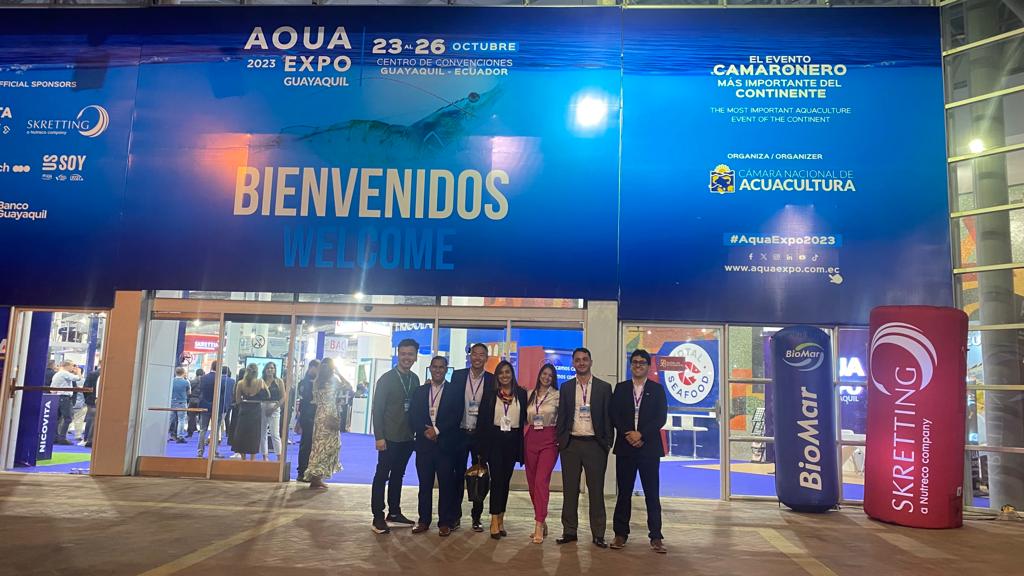 dsm-firmenich team at Aqua Expo 2023