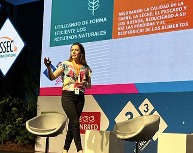 Presenting a suite of solutions for sustainable swine production in Latin America at 333 Experience