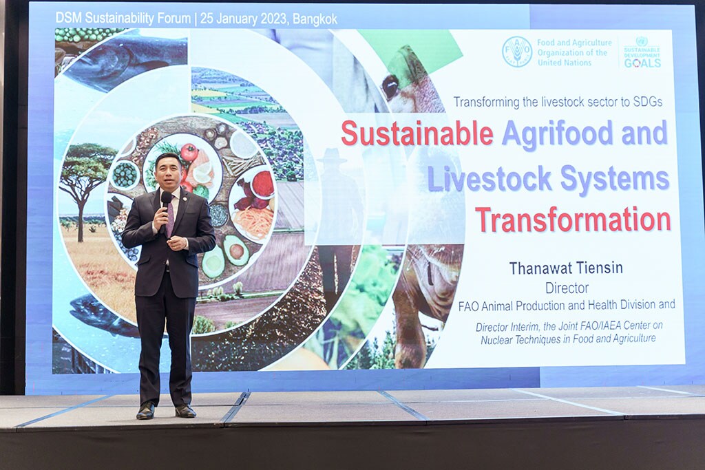 Dr. Thanawat Tiensin, Director of Animal Production and Health Division, FAO of UN, Rome, Italy​